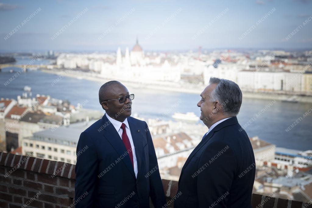 Orbán Viktor Bissau-Guinea elnökét fogadta