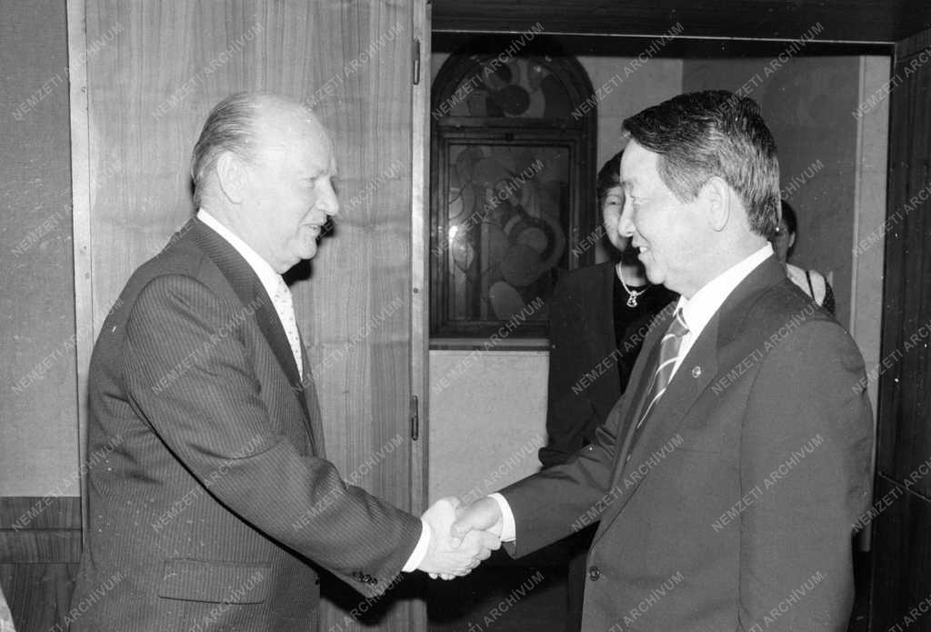 Külkapcsolat - Koreai-magyar külügyminiszteri tárgyalások