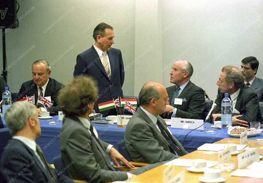 Külpolitika - Grósz Károly Nagy-Britanniában