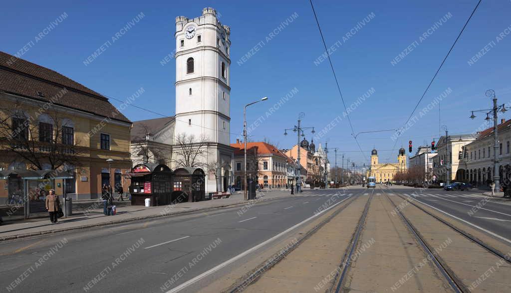 Táj, város - Debrecen - Városkép