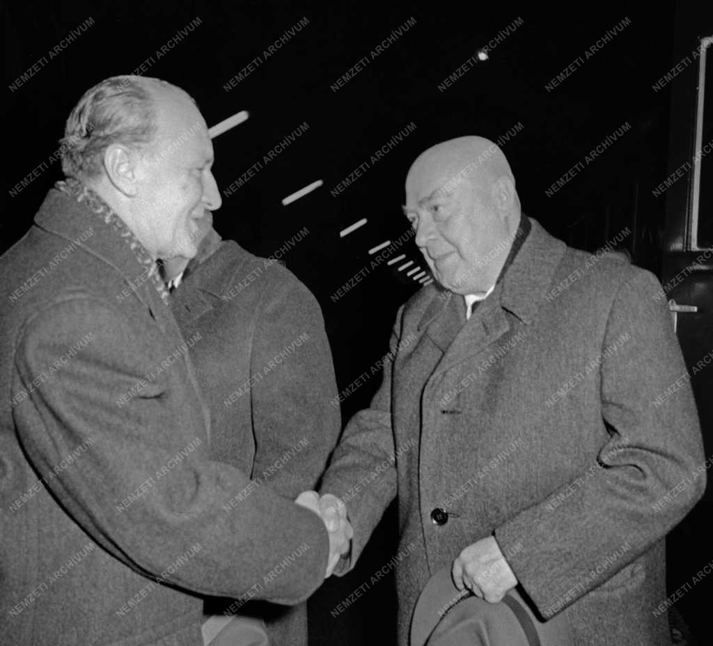 Külkapcsolat - A lengyel párt- és kormányküldöttség budapesti látogatása