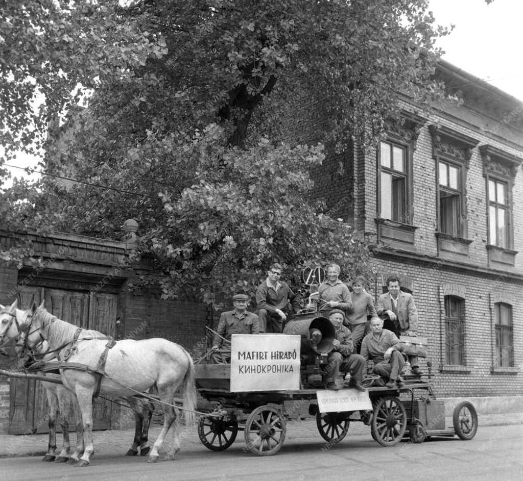 Kultúra - Sajtó - Forgatják az ezredik Magyar Filmhíradót