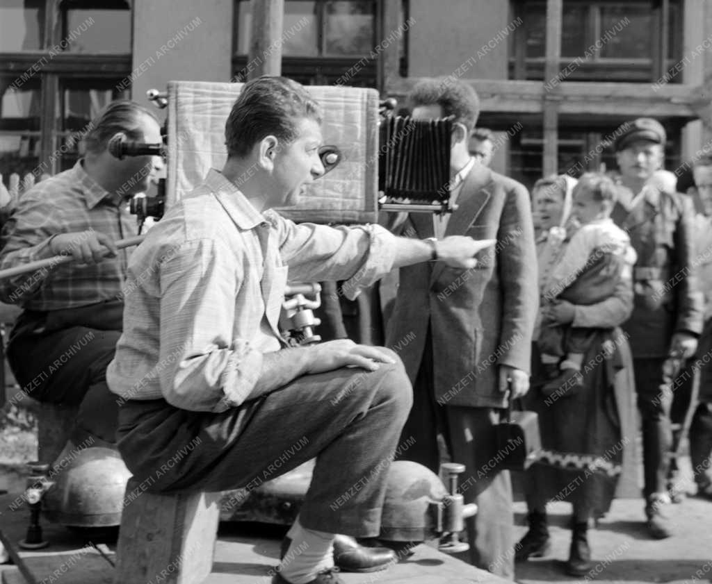 Filmművészet - Új magyar film forgatása