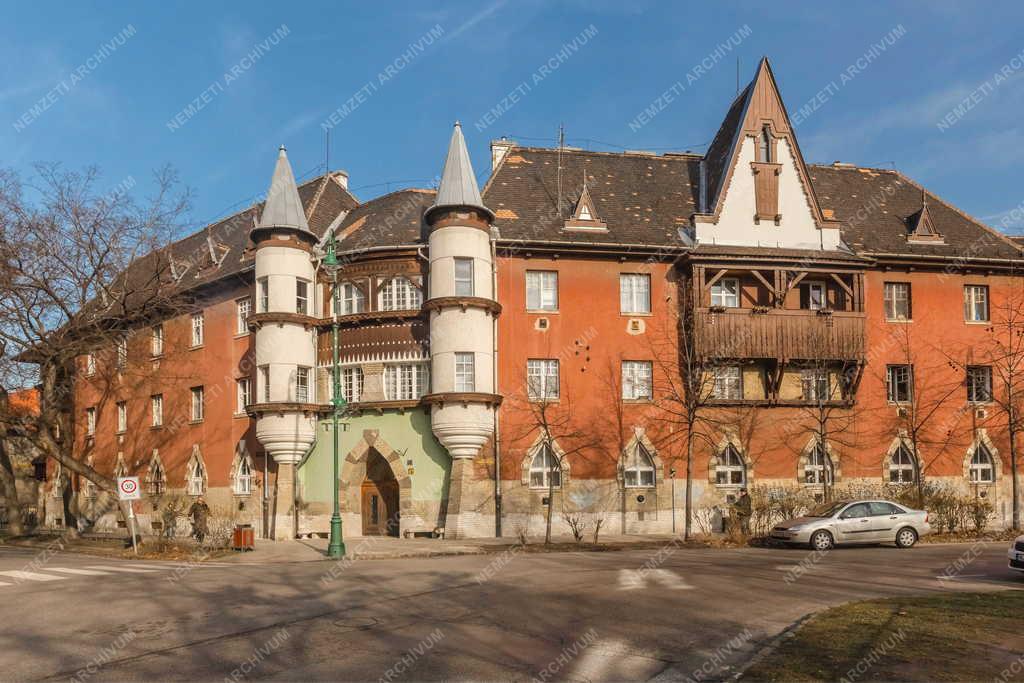 Városkép - Budapest - Lakóház a Wekerletelepen