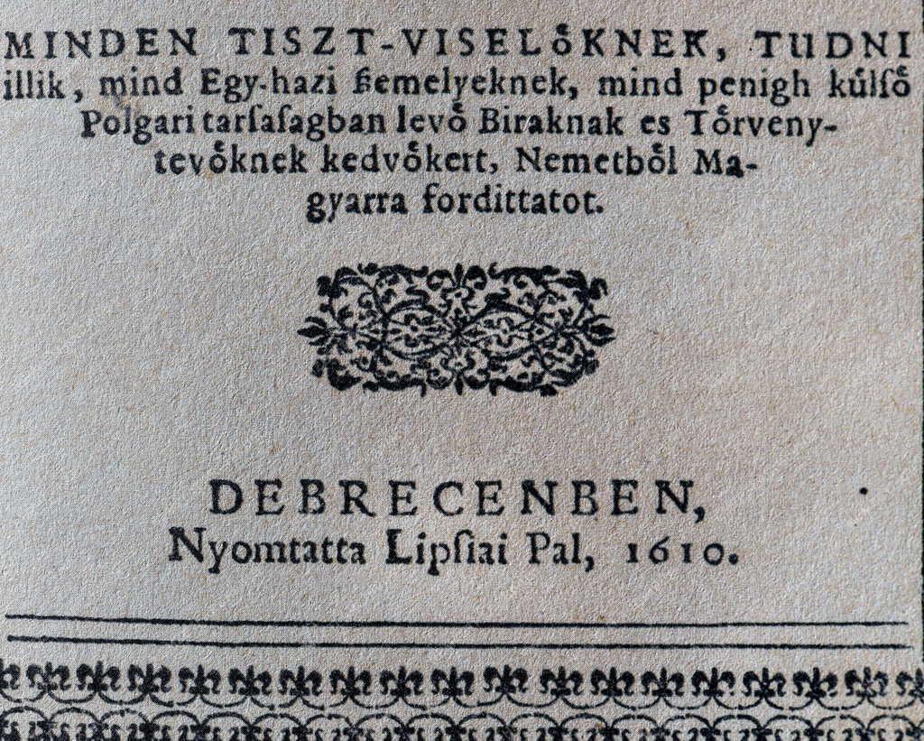 Évforduló - Debrecen - 460 éves az Alföldi Nyomda