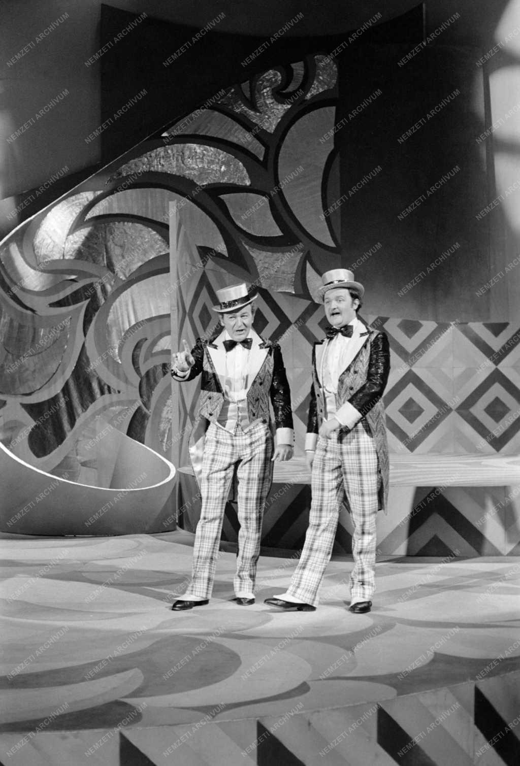 Kultúra - Televízió - Az Alfonzó Show című tv-műsor forgatása