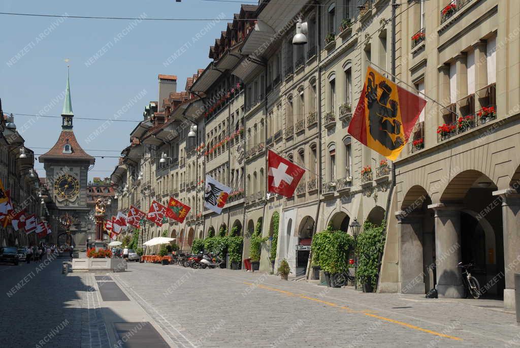 Svájc - Bern - Utcakép 
