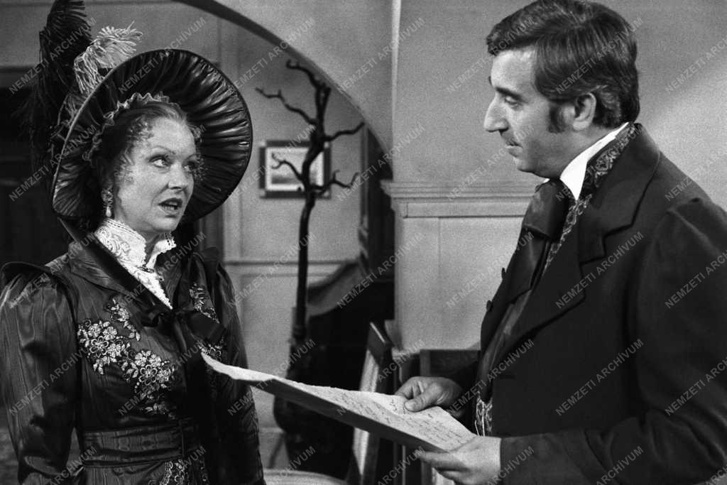 Kultúra - Film - A Chabert ezredes című tv-film forgatása