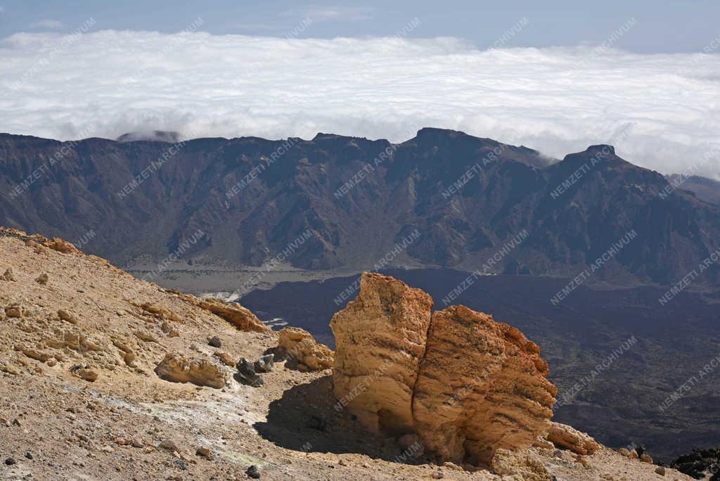 Természet - Tenerife - Kilátás a Teide-ről 
