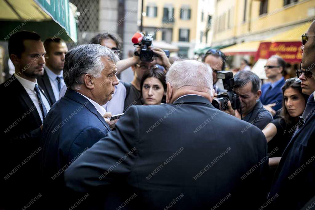 Orbán Viktor Milánóban