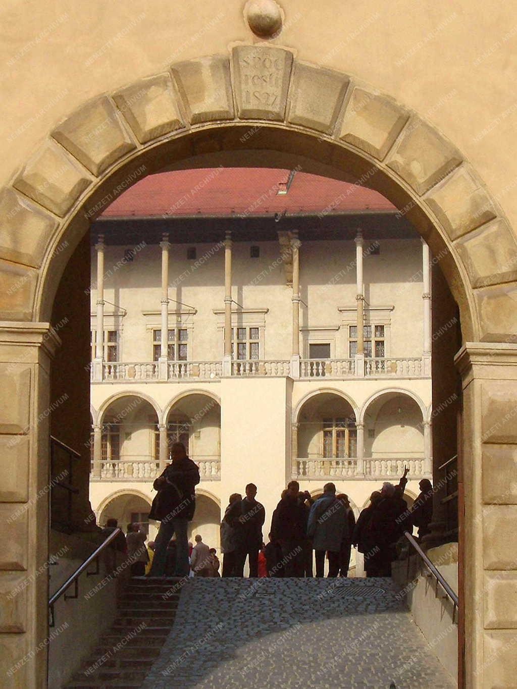 Krakkó - A Wawel királyi palotája