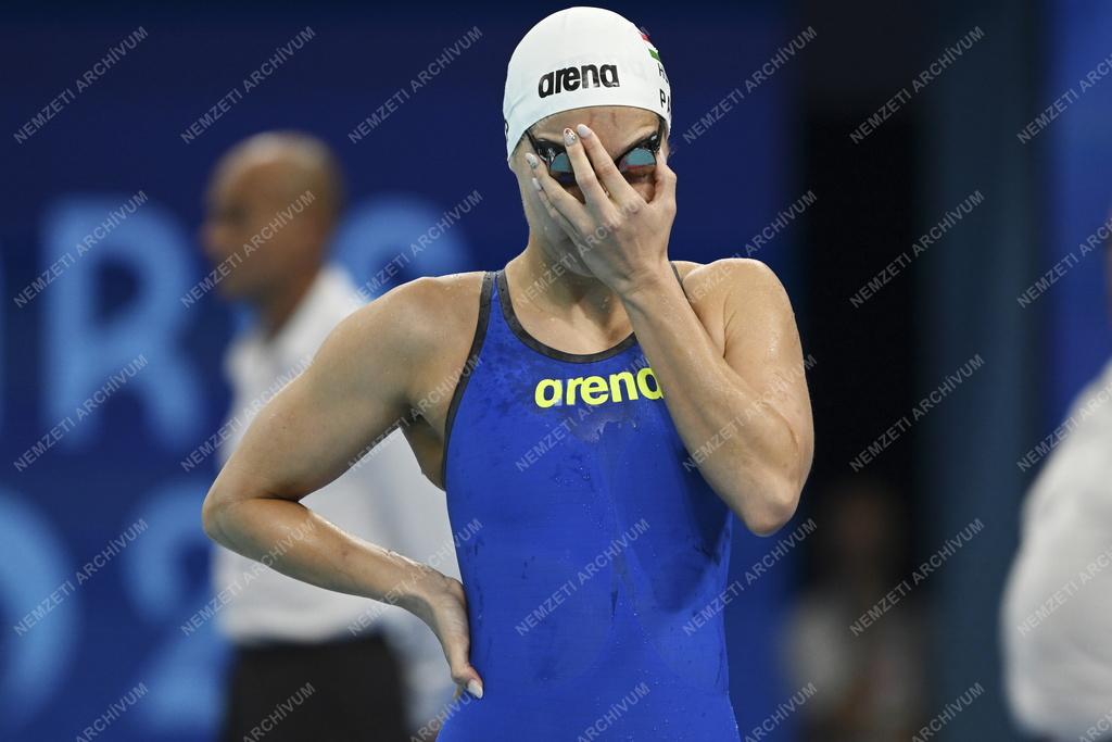 Párizs 2024 - Paralimpia - Pap Bianka bronzérmes 400 méteres gyorsúszásban