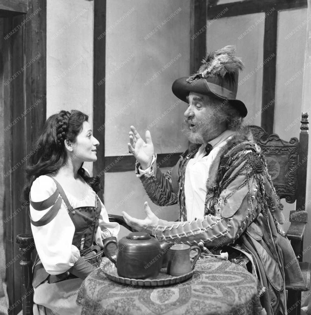 Kultúra - Film - Falstaff című tv film forgatása