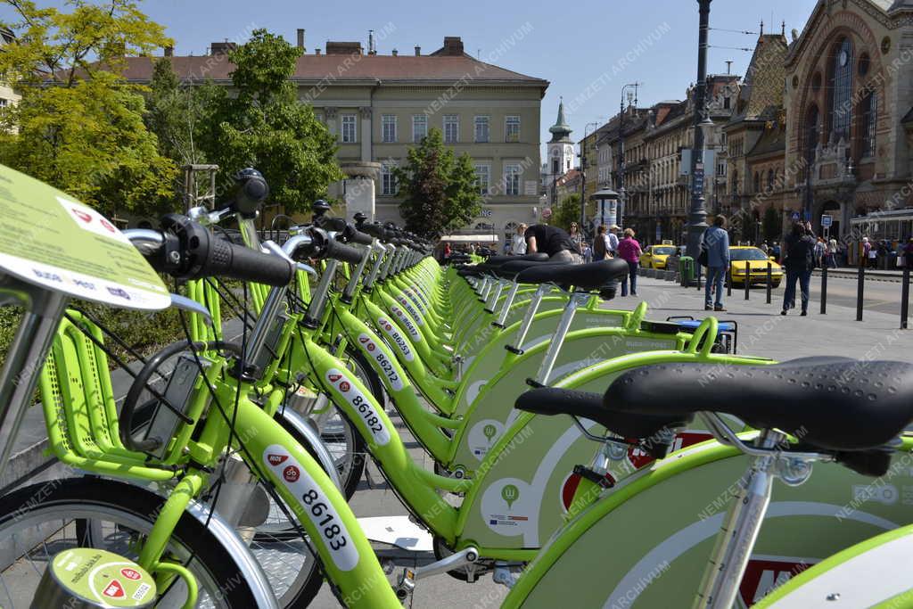 Közlekedés - Budapest - MOL Bubi közbringarendszer