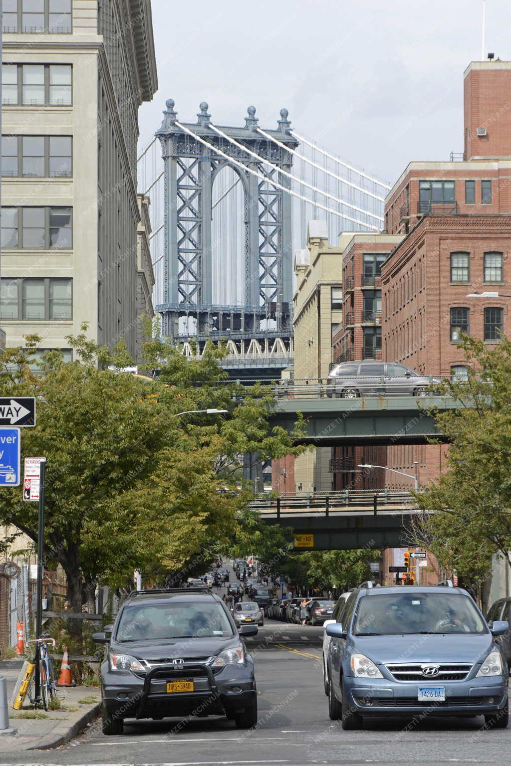 Városkép - New York - Washington Street