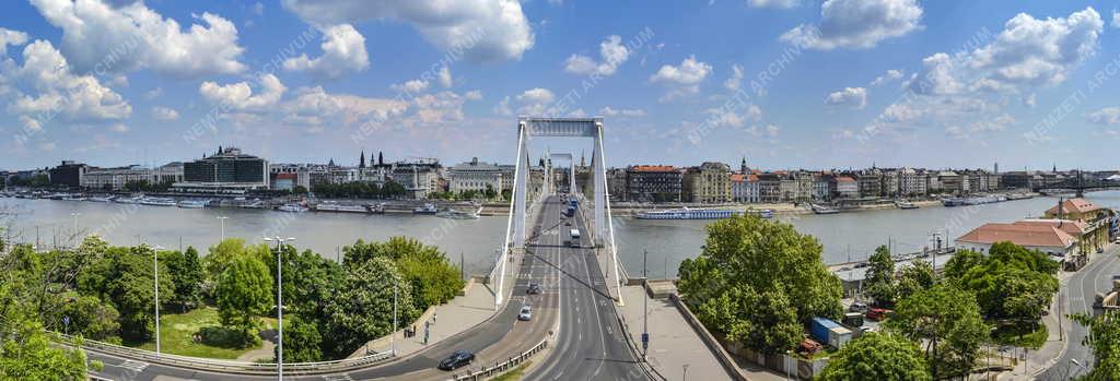Városkép - Budapest - Erzsébet híd