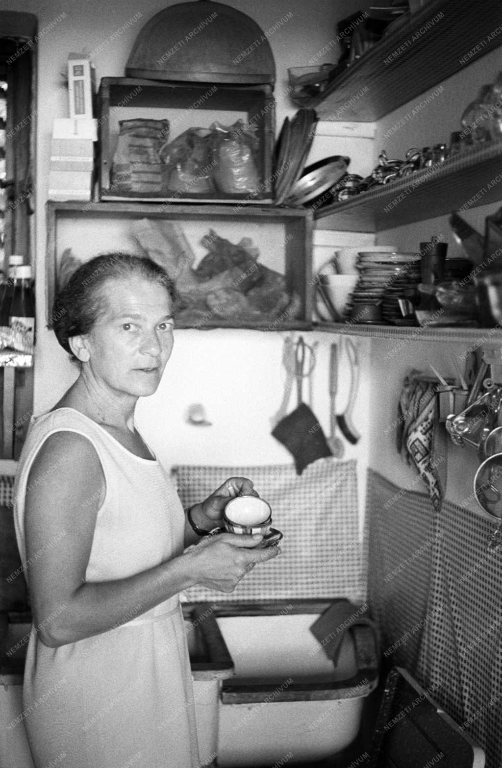 Kultúra - Pihenő művészek a Balaton mellett