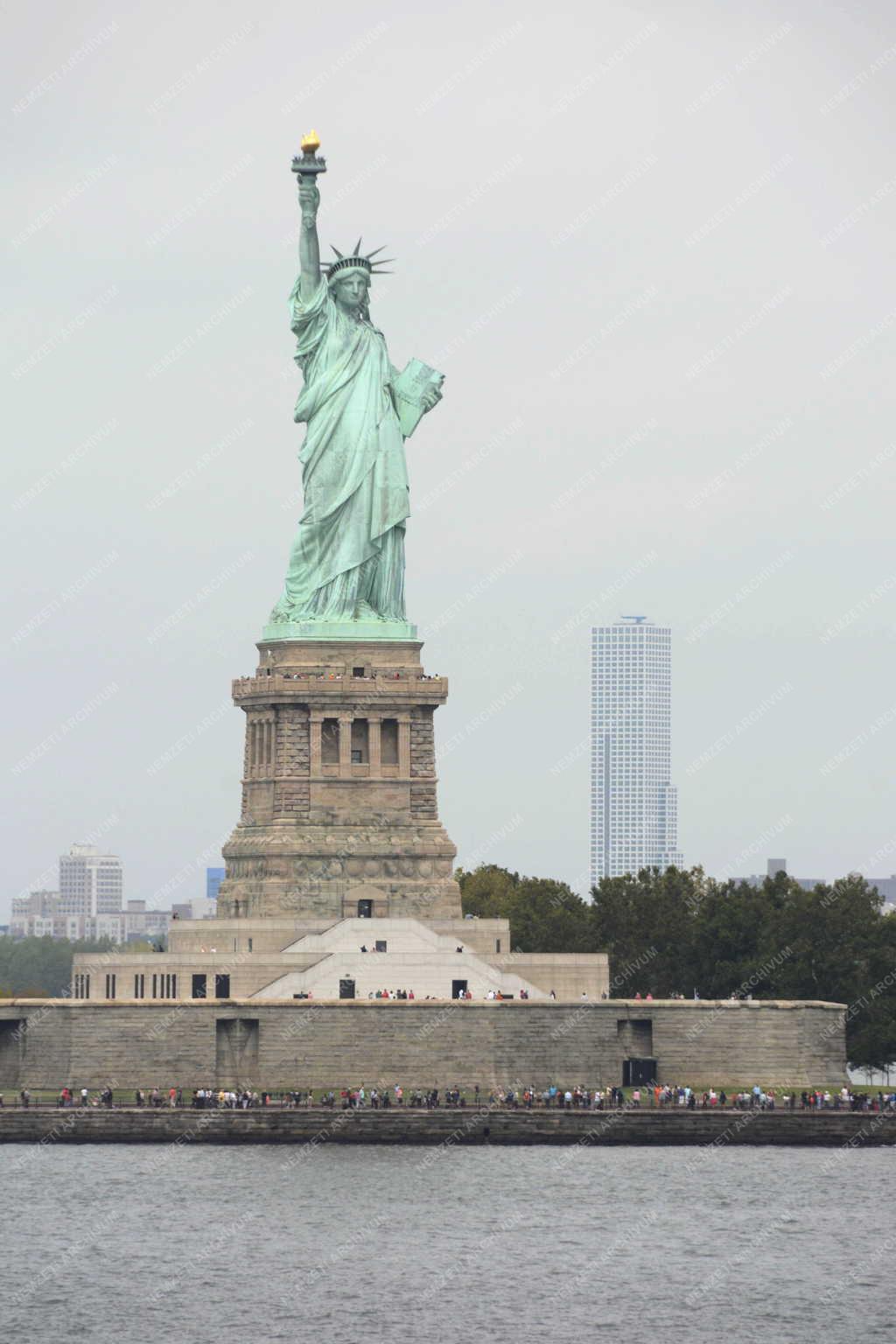 Városkép - New York - Szabadság-szobor