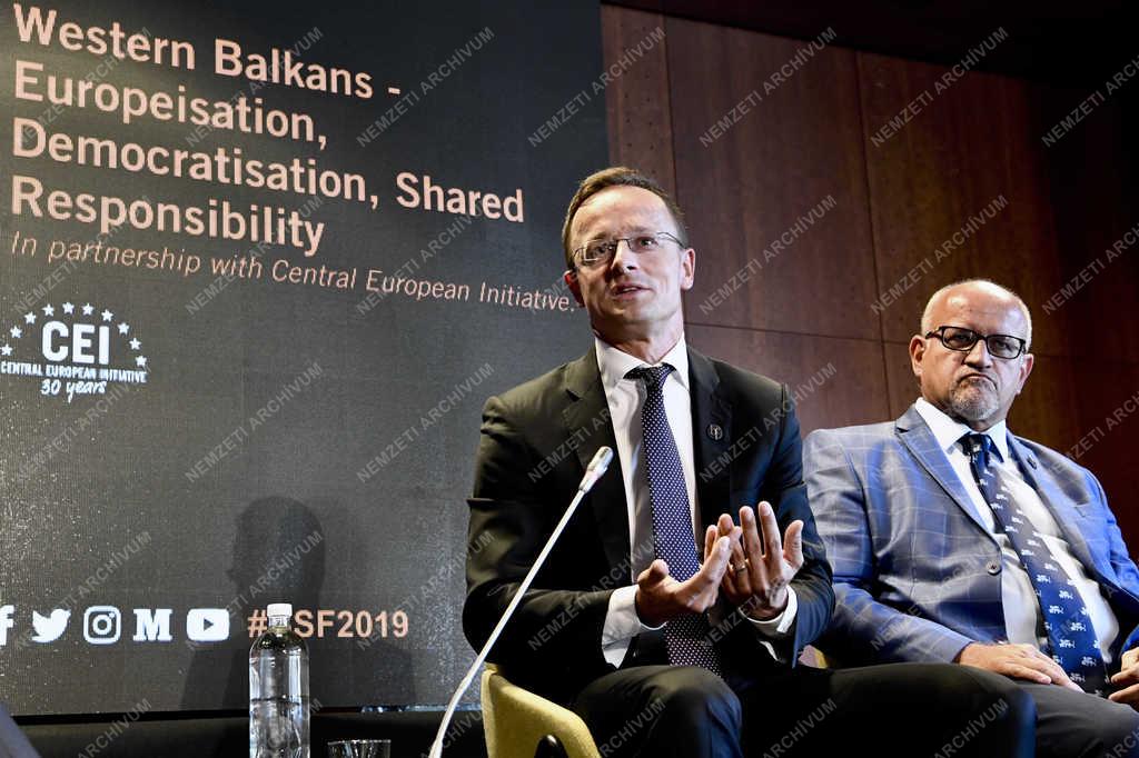 Szijjártó Péter a Bledi Stratégiai Fórumon