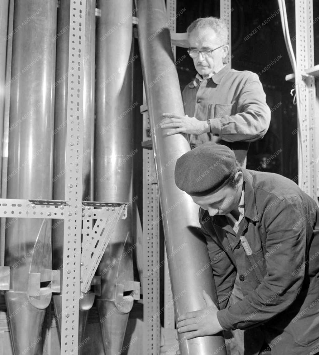 Ipar - Hangszerkészítés - Készül a Zeneakadémia új orgonája