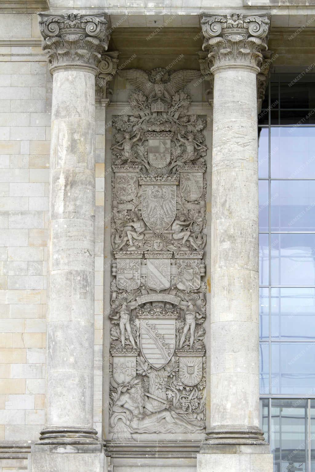 Városkép - Berlin - A Reichstag épülete 