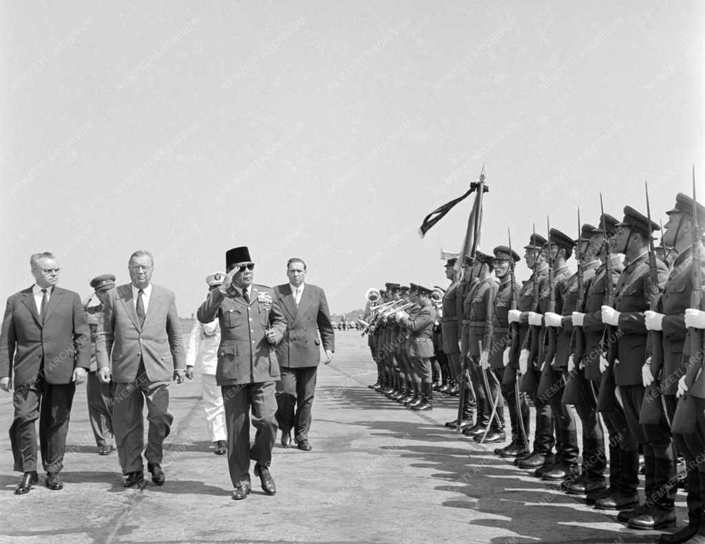 Külkapcsolat - Sukarno Indonéz Köztársaság elnök Magyarországon
