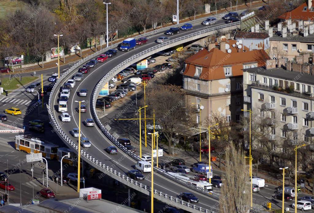 Városkép - Budapest - A BAH-csomópont