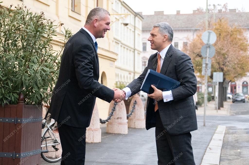 Lázár János és Botka László találkozója