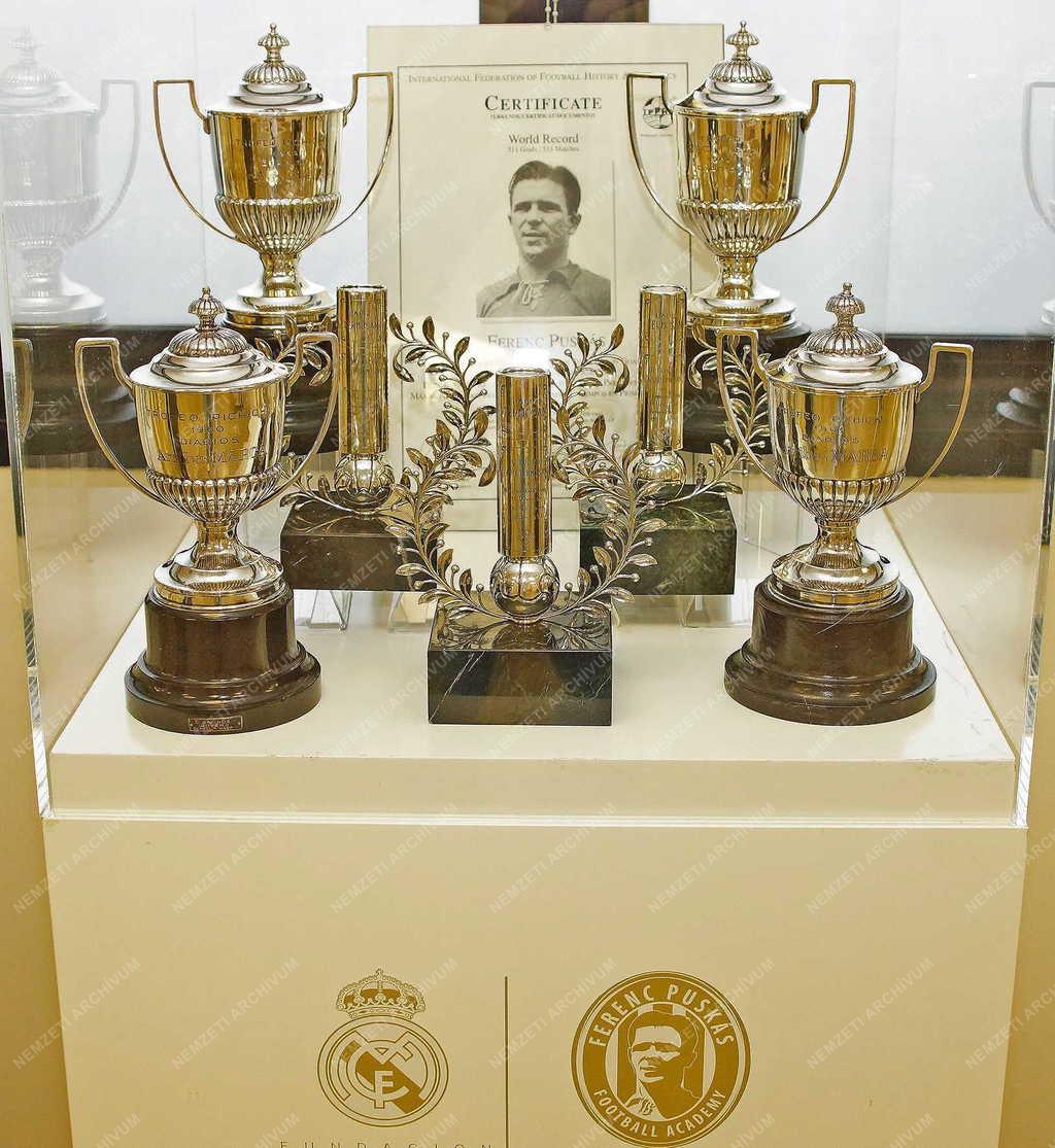 Puskás-hetek - Megnyílt a Puskás-kiállítás Madridban 
