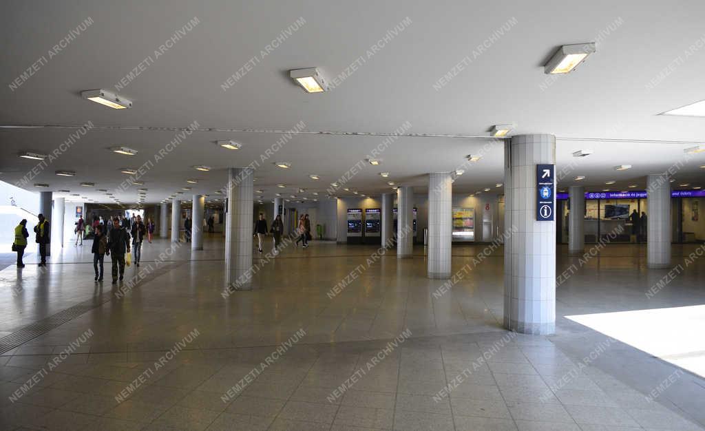 Városkép - Budapest - Keleti pályaudvari aluljáró 