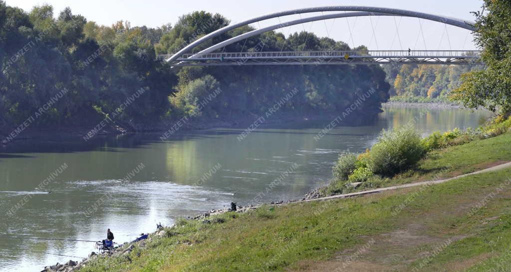 Tájkép - Szolnok - Tisza-part