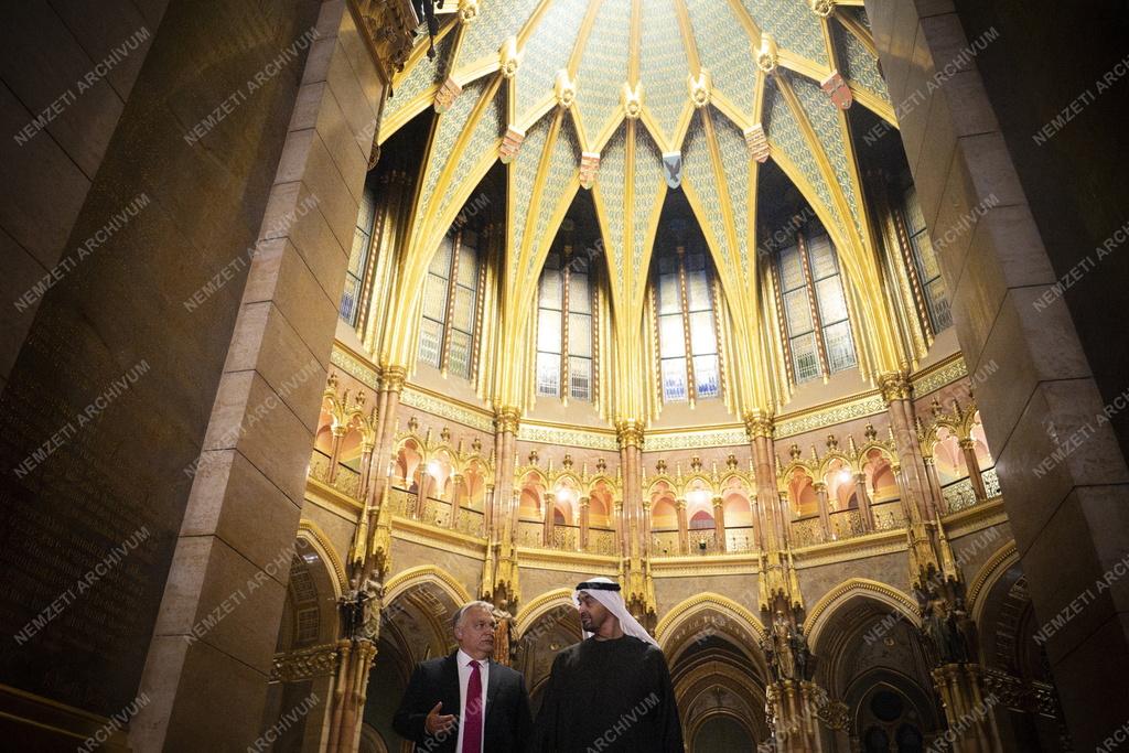Orbán Viktor fogadta az Egyesült Arab Emírségek elnökét