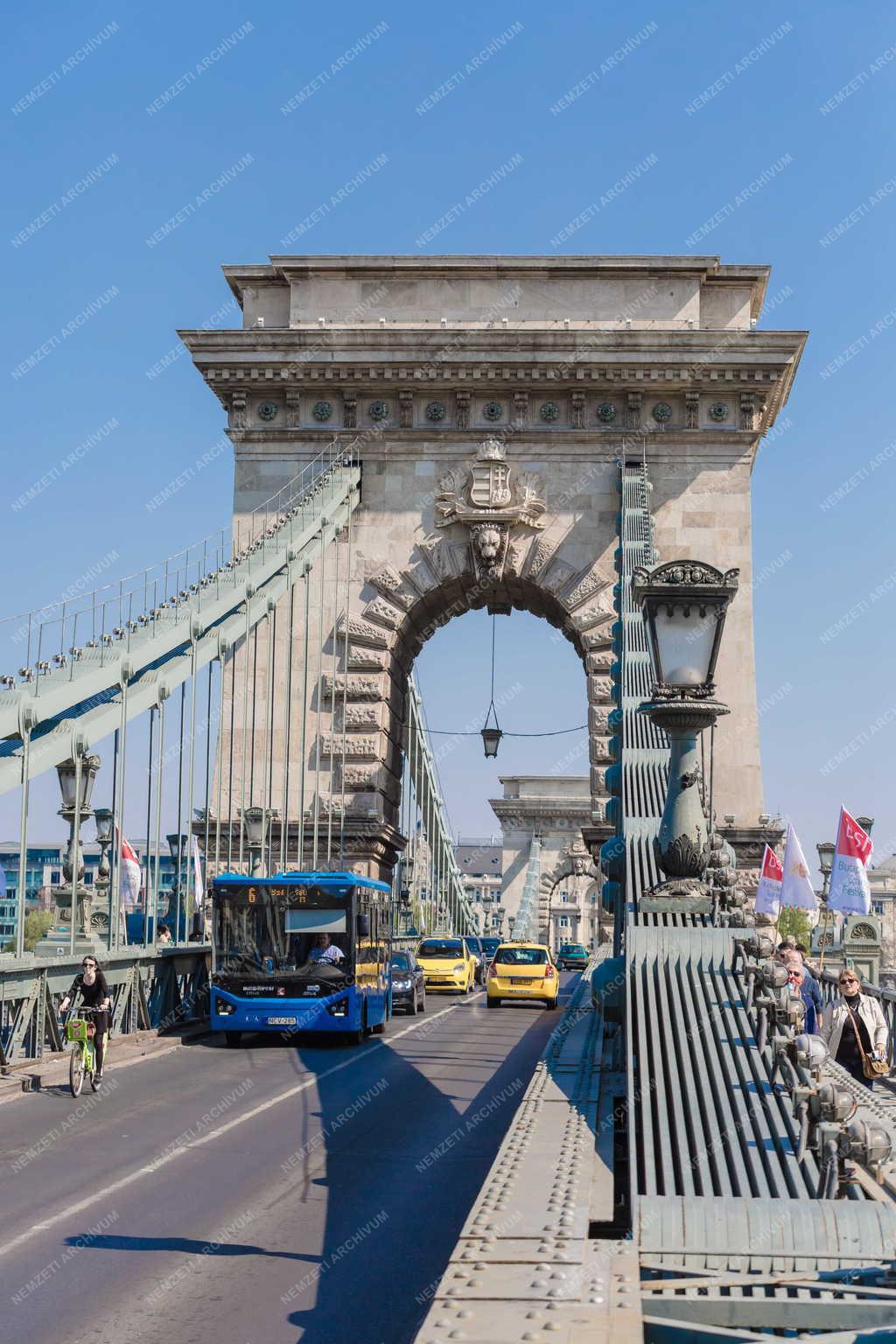 Városkép - Budapest - Széchenyi lánchíd