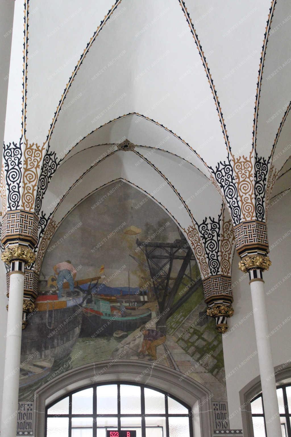 Városkép - Bázel - Posta
