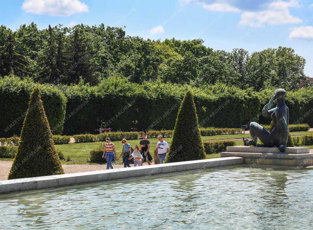 Városkép - Debrecen - Az egyetem francia parkja 