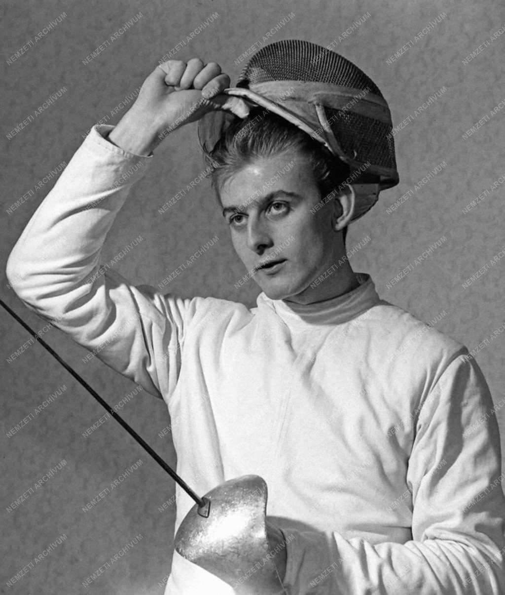 Sport - XVII. Nyári Olimpiai Játékok - Róma - Horváth Zoltán kardvívó