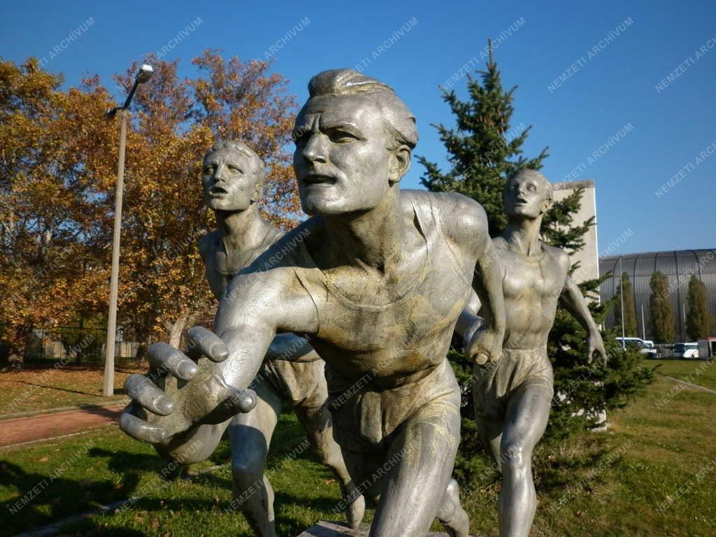 Budapest - Puskás Ferenc Stadion szoborpark