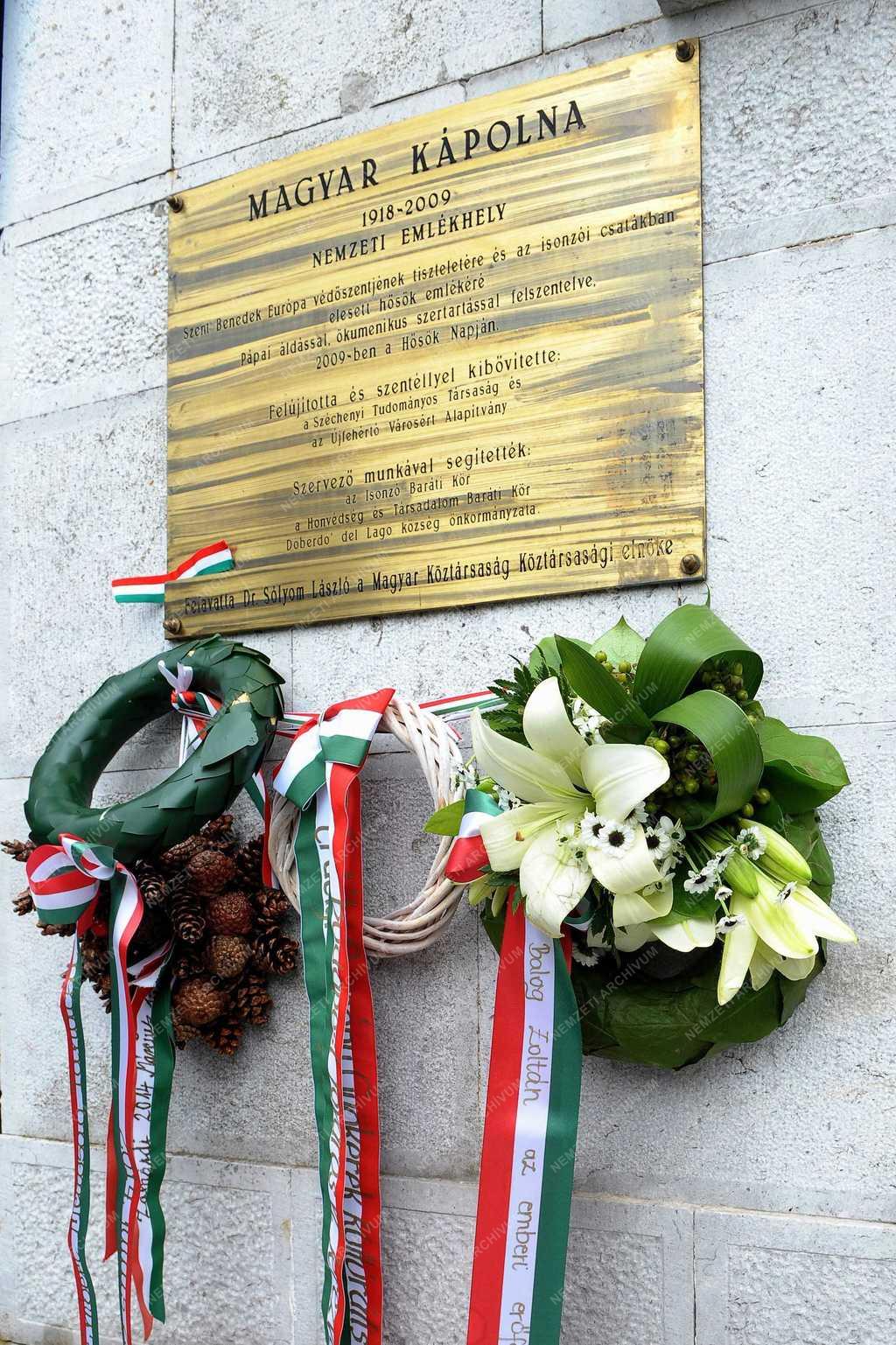 Világháborús centenárium - Balog Zoltán miniszter az olaszországi megemlékezéseken