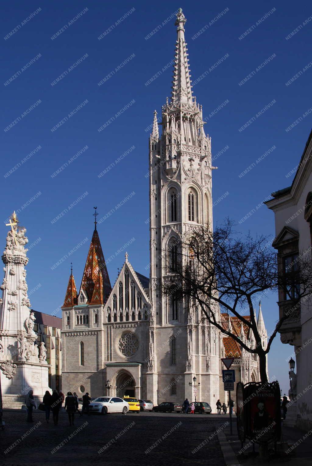 Egyházi épület - Budapest - A felújított Mátyás-templom 