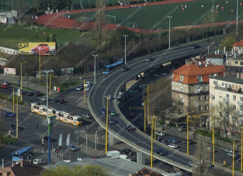 Városkép - Budapest - A BAH-csomópont 
