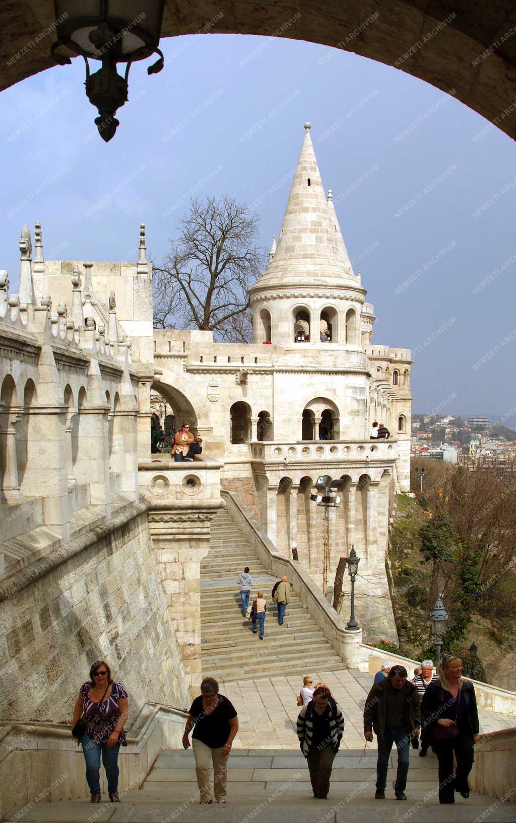 Budapest - Vár - Halászbástyán