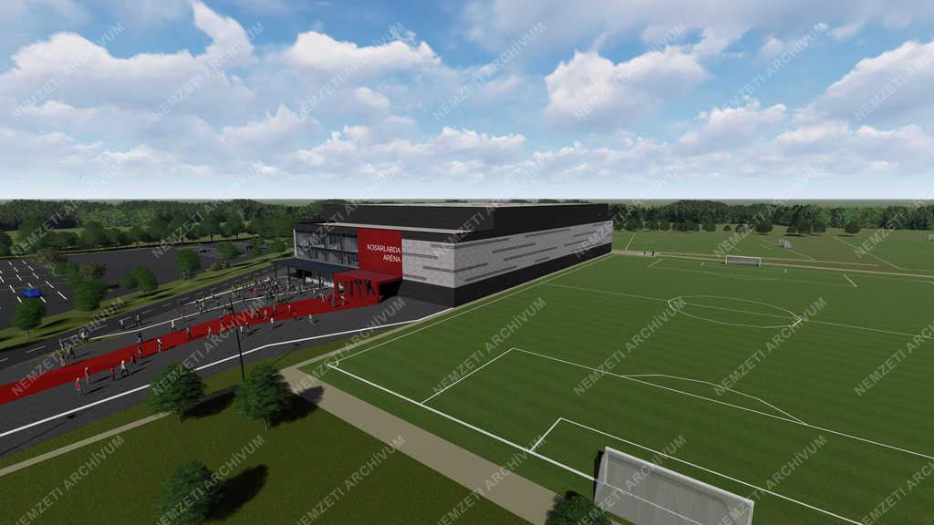 Elhelyezték a DVTK új sportcsarnokának alapkövét Miskolcon