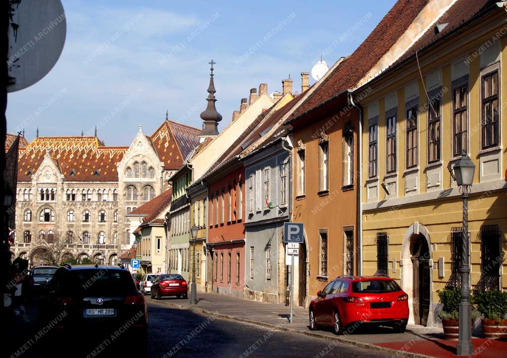 Városkép - Budapest - A Fortuna utca a Várban