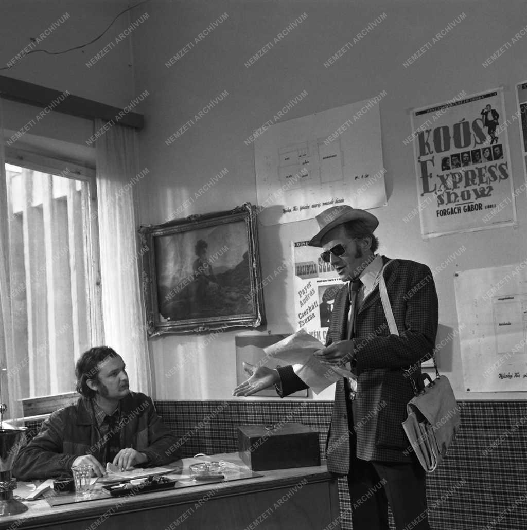 Kultúra - Film - Az Aranyborjú című tv-film forgatása