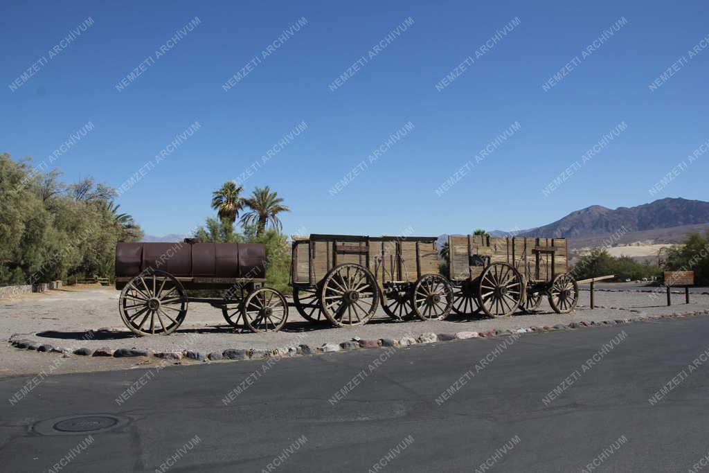 Múzeum - Szabadtéri múzeum a Death Valley Nemzeti Parkban