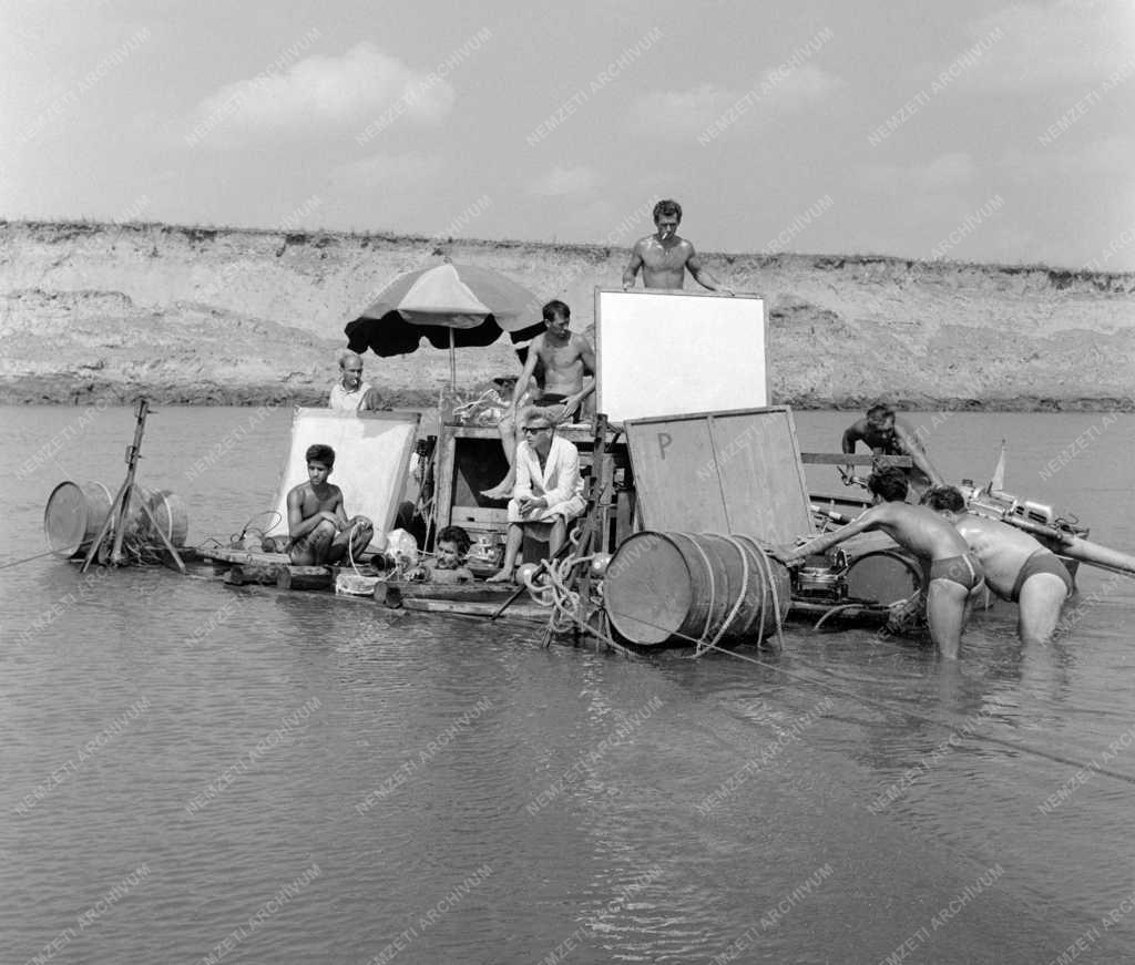 Filmforgatás - A Sodrásban című új magyar film felvételei