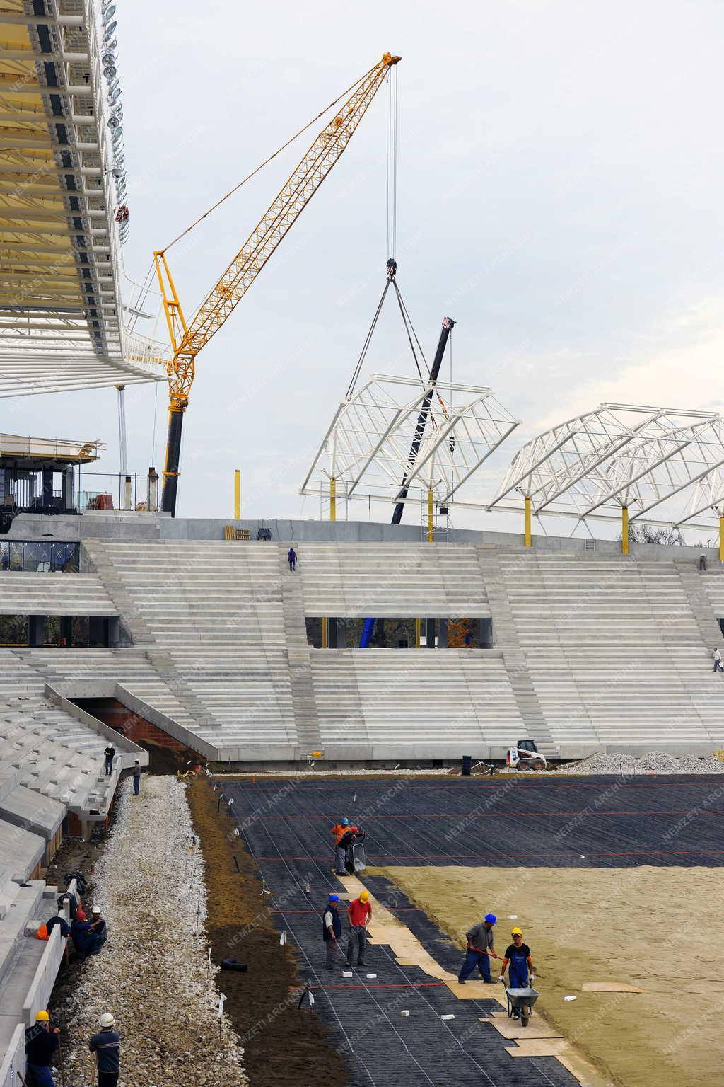 Sportlétesítmény - Debrecen - Épül az új stadion Debrecenben
