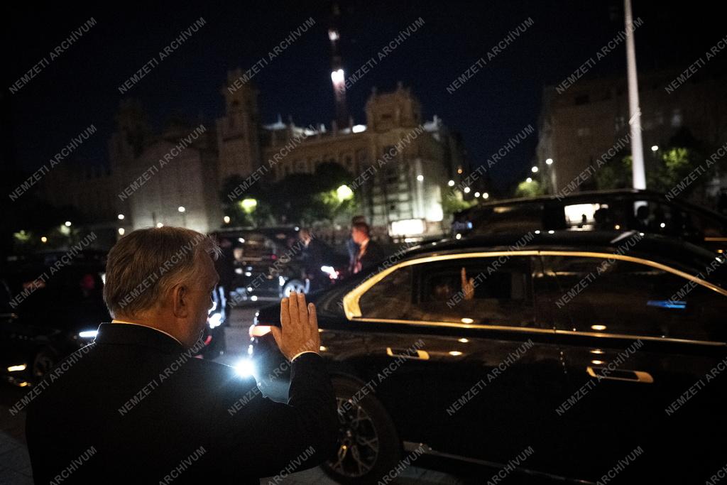 Orbán Viktor fogadta az Egyesült Arab Emírségek elnökét