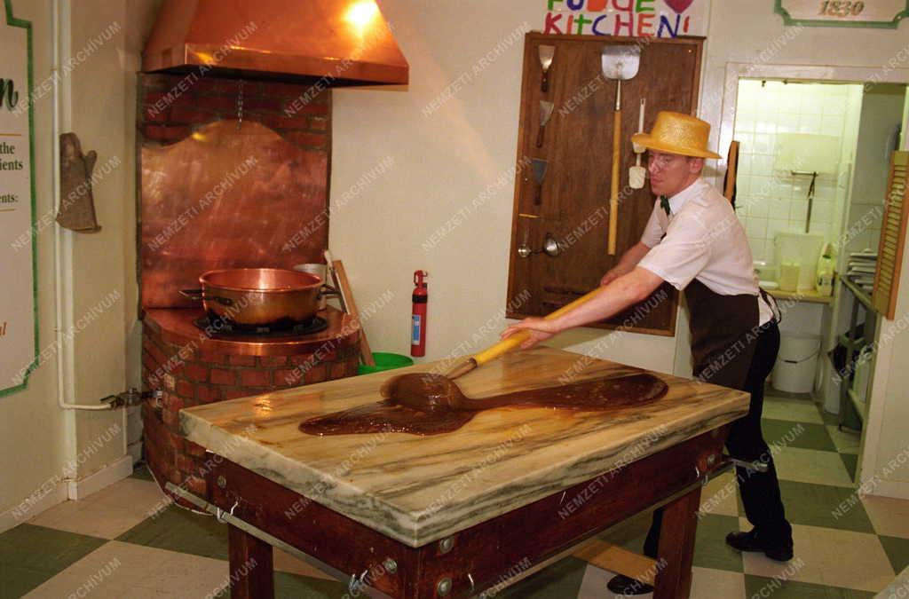 Skócia - Edinburgh - Cukrászüzem