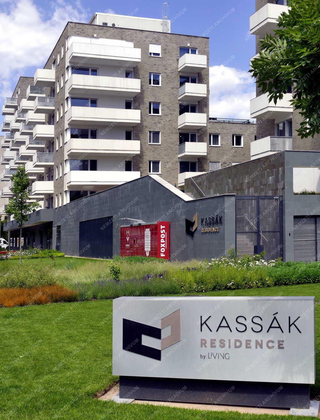 Városkép - Budapest - Kassák Residence LIVING lakópark Angyalföldön
